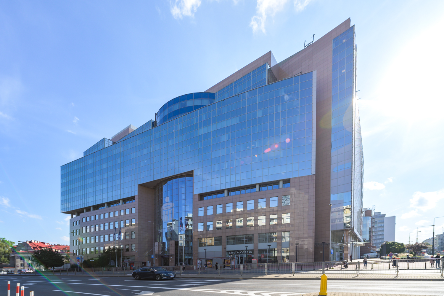 Zdjęcie architektury budynku Centrum Finansowe Puławska